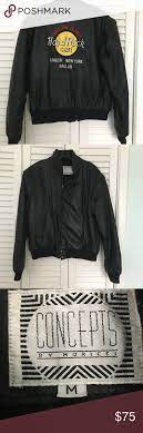 Hard Rock Cafe Vintage Leather Jacket Vintage Leather Jacket Urban Outfitters Shirts Urban Outfitters Jacket