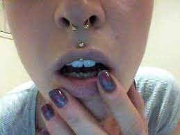 Lip Piercing Piercings Piercing