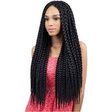 Shake N Go Que Braids Jumbo Box Braid Extra Long 2x Box Braids Styling Crochet Box Braids Jumbo Box Braids