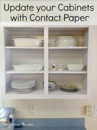 Update Your Cabinets With Contact Paper Forrent Com Update Cabinets Kitchen Upgrades Cabinet
