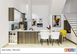 10 Phòng bếp đẹp đơn giản không kém phần tiện nghi ✓ Bep.vn