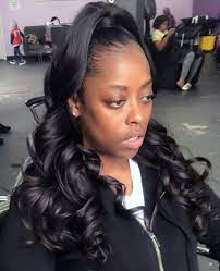 Omg The Best 40 Sewing Hairstyle Ever Sew In Hairstyles Pony Hairstyles Black Women Weave Hairstyles