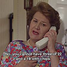 Please look at her brochures! 🙏😂