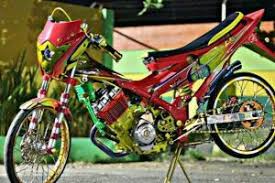 Satria 2 tak stiker lumba dan ayam jago. 7 Tips Modifikasi Satria Fu F150 Mematikan 101 Ide Gambar Demico Co