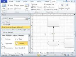 Getting Started With Microsoft Visio 2010 Basics Of Visio Microsoft Visio Microsoft Basic