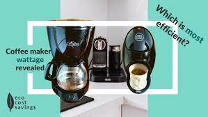 To brew coffee, the average coffee maker wattage hovers around 750 to 1200 watts a day. Mpyi301i3geolm