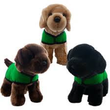 Playtime is going to the dogs. Plush Puppies Plush Puppy Set Of 3 Black Chocolate Yellow Celltreat Scientific Products