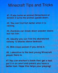 Tips Tricks For Minecraft Why They Didn T Put This I Don T Know But If You Name A Sheep Jeb It Will Be Rain Minecraft Tips Minecraft Blueprints Minecraft