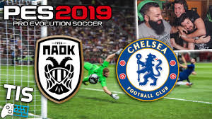 Premier league κλοπ για τσέλσι : Paok Tselsi 20 09 2018 Pes 2019 Youtube