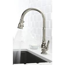 Find out how to install a single deal with kitchen tap undertaking information. Kohler Artifacts Vibrant Polished Nickel 1 Handle Deck Mount Pull Down Handle Kitchen Faucet Lowes Com Kitchen Faucet Polished Nickel Kitchen Faucet Kohler Kitchen Faucet