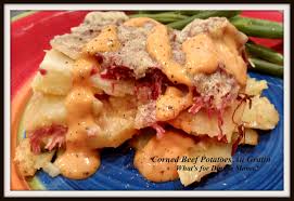 It takes it up a notch from the same old boring march 17 st. Corned Beef Potatoes Au Gratin What S For Dinner Moms