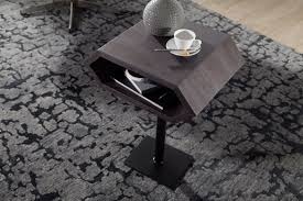 Wohnling Beistelltisch 45x35 Cm Smoke Gray Wl5 666 Aus Akazie Massivholz Und Metall Wohnzimmer Esszimmer Couchtisch Massivholz Holz Und Hausflur