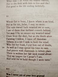 Poem Of The Week Whoso List To Hunt By Thomas Wyatt Poems Words Anne Boleyn