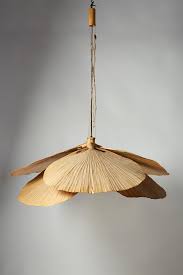 Ceiling Light Uchiwa Designed By Ingo Maurer For Design M Germany 1970 S Modernity Ceiling Lights Design Mid Century Lighting