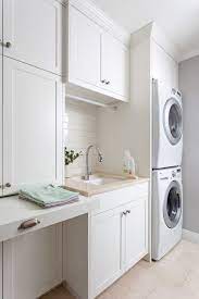 I always have lint coming from my dryer my current laundry room is pretty small. 40 Small Laundry Room Ideas And Designs Renoguide Australian Renovation Ideas And Inspiration