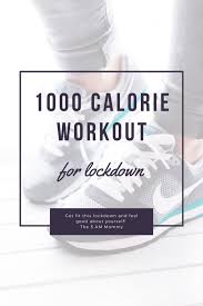 burn 1000 calories with these home