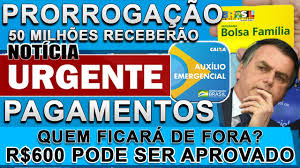 O governo federal vem apresentando indícios que haverá uma nova rodada de pagamentos do auxílio emergencial em 2021. Urgente Calendario Auxilio Emergencial 2021 Prorrogacao Comeca Ser Paga Daqui 3 Semanas Entenda Youtube