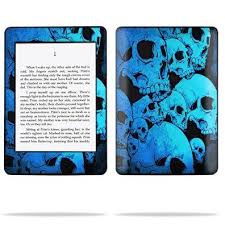 Protective Skin Decal Cover For Amazon Kindle Paperwhite Ebook Reader Sticker Skins Blue Skulls By Mightyskins 12 Kindle Paperwhite Blue Skulls Ebook Reader