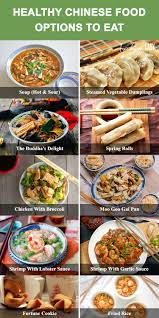 Healthy Chinese Food Options To Eat Healthy Chinese Recipes Healthy Chinese Food Options Healthy Chinese