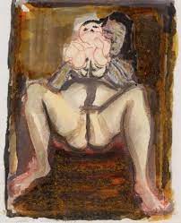 Marlene Dumas | Lying Nude (1989) | MutualArt