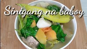 Sinigang Na Baboy Sa Sampalok Recipe Tagalog Tutorial Step By Step Panlasang Pinoy Filipino Dish Youtube