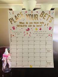 Place Your Bets Baby Shower Game Girl Baby Shower Decorations Baby Shower Fishing Baby Shower Diy