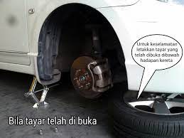 (a) (b) 5 n (c) berat batu lebih besar daripada daya tujah. Budak Kampong Piew Bila Tayar Kereta Bocor
