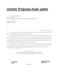 Alhamdulillahirobbil'alamin segala puji bagi allah subhanahu wa ta'ala yang telah. Contoh Proposal Santunan Anak Yatim