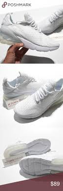 Nike Air Max 270 Triple White Mesh Running Shoes Nike Air Max Nike Air Air Max 270