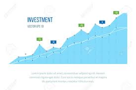 Business Diagram Graph Chart Investment Growth Investment Business