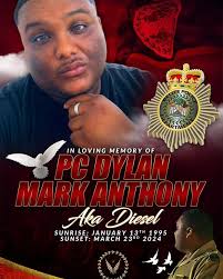 It is with profound sadness that the Belize Police Department and The  Anthony Family announce the passing of Police Constable No. 1829, Dylan  Anthony. He is predeceased by: Grandparents: Vicenta Hernandez, Miguel