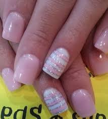 Uñas decoradas con agua uñas decoradas con periodico. 50 Lovely Pink And White Nail Art Designs Styletic Pink Nails Pink Nail Art Light Pink Nails