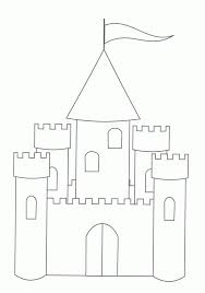 Arthur and the invisibles hobbit Castle Coloring Pages What Could Be Inside That Castle A Princess A Witch Cardboard Castle Castle Coloring Page Castle Template