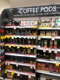 Thought This Was Pretty Cool In That They Color Coded What Pod Is Compatible With What Machine Coles Australia Nespresso