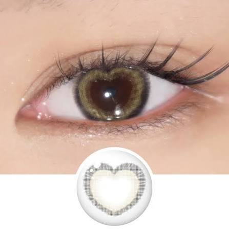 EyeCandys Brown Heart 0.00 (non prescription)