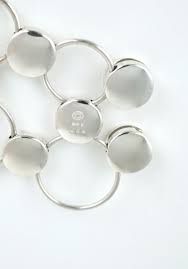 Georg Jensen silver dot collier necklace design 464 Regitze Overgaard