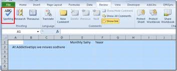 Turn On Spell Check In Excel 2010 For Mac Brat Bubbleburst Online