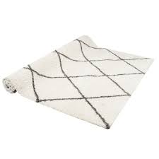 vloerkleed cavallino beige zwarte ruit 160x230 cm vloerkleed vloerkleed beige vloerkleed ruit