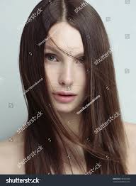 Beautiful Model Nude Makeup Healthy Skin Stock Photo 638162926