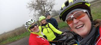 Sunset flight at Devil's Dyke.