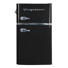 Frigidaire Retro 3 2 Cu Ft Two Door Compact Refrigerator With Freezer Red Walmart Com Mini Fridge With Freezer Frigidaire Black Mini Fridge
