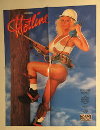 RARE COLLECTIBLE “HOTLINE” MOVIE POSTER - PORN STAR TAYLOR WANE 17 78 X 23  | eBay