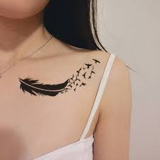 See more ideas about feather with birds tattoo, feather tattoos, tattoos. Feather Birds Tatooly