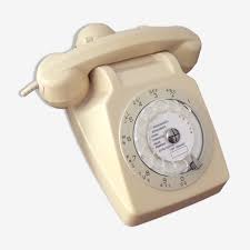 Téléphone cadran rotatif ivoire « Temat Quimper » Socotel 63 vintage |  Selency