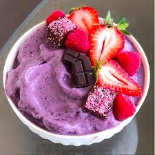 You can cut them in halves if that is more convenient. Diy Protein Soft Serve Nice Cream