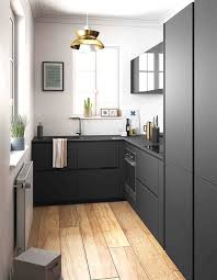 They respond to touch and open with a simple click on the facade. Small Modern Open Kitchen Ideas Ecsac