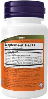 Or if you have any other allergies. Amazon Com Now Supplements Probiotic 10 25 Billion With 10 Probiotic Strain Verified 50 Veg Capsules Health Personal Care