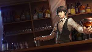 Anime Wallpaper Bartender Anime Black Hair Blue Eyes Darker Than Black Wallpapers