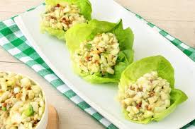 Avocado Egg White Salad More Healthy Recipes With 5 Ingredients Or Less Hungry Girl Healthy Recipes Stuffed Avocado Healthy Hungry Girl Recipes