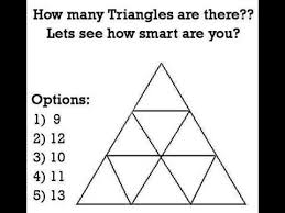 Once you have counted triangles then scroll down and match you answer with answer we published here. How Many Triangles Are There Gamers Smart